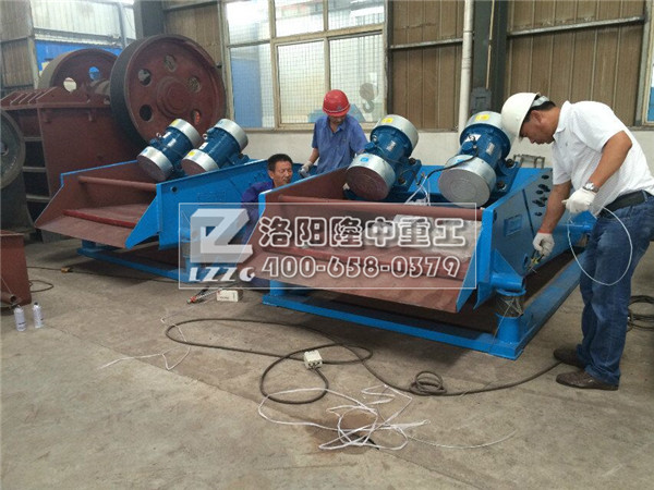 山東金晶集團(tuán)訂購的脫水篩