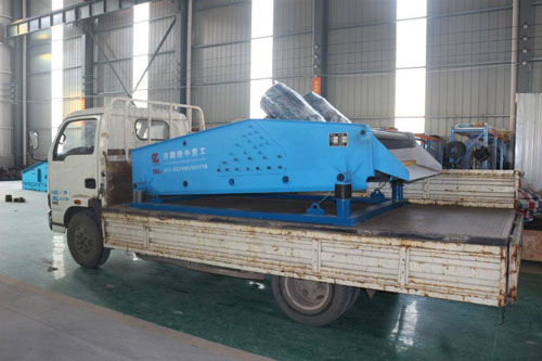 脫水篩裝車(chē)圖