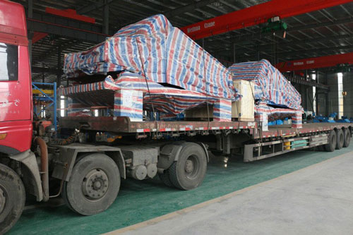 脫水篩發(fā)貨現(xiàn)場圖