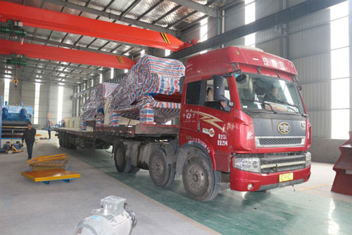 脫水篩發(fā)貨現(xiàn)場圖