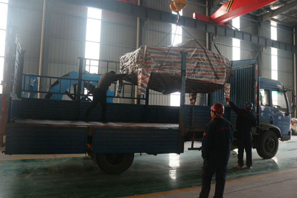 脫水篩裝車(chē)圖