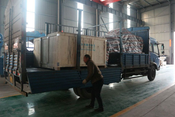 脫水篩裝車(chē)圖