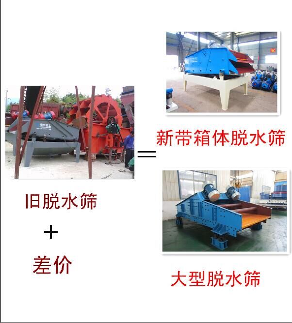 脫水篩以舊換新