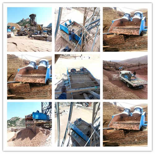 脫水篩現(xiàn)場